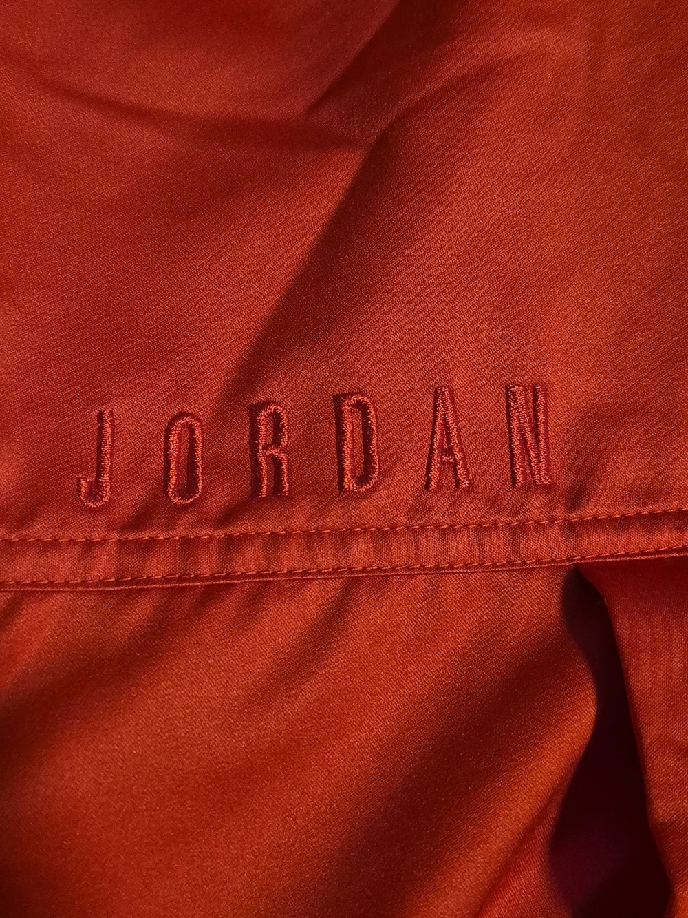 Jordan Red Zip Jacket with Jumpman Logo
